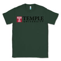 Sports Green Temple University Classic Tee - linhVisuals