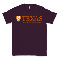 Plum The University of Texas Austin Classic Tee - linhVisuals