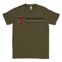 Army Green Texas Tech University Classic Tee - linhVisuals