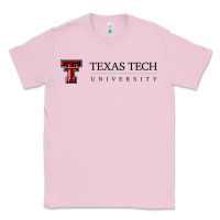 Bubblegum Pink Texas Tech University Classic Tee - linhVisuals
