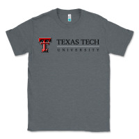 Charcoal Heather Texas Tech University Classic Tee - linhVisuals