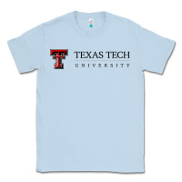 Dusty Blue Texas Tech University Classic Tee - linhVisuals