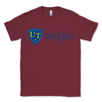 Burgundy The University of Toledo Classic Tee - linhVisuals