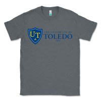 Charcoal Heather The University of Toledo Classic Tee - linhVisuals