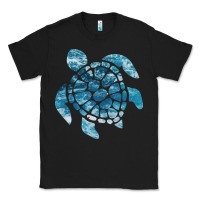 Black ocean sea turtle Classic Tee - linhVisuals