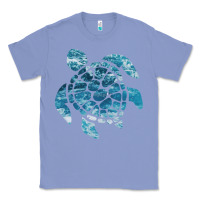 Colony Blue ocean sea turtle Classic Tee - linhVisuals