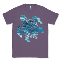 Lavender ocean sea turtle Classic Tee - linhVisuals