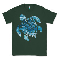Sports Green ocean sea turtle Classic Tee - linhVisuals