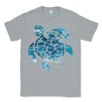 Heather Grey ocean sea turtle Classic Tee - linhVisuals