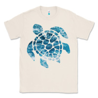 Natural ocean sea turtle Classic Tee - linhVisuals