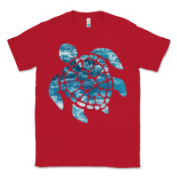 Red ocean sea turtle Classic Tee - linhVisuals