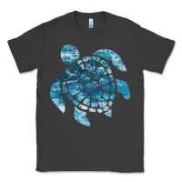Smoke ocean sea turtle Classic Tee - linhVisuals