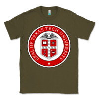 Army Green Texas Tech University Classic Tee - linhVisuals