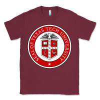 Burgundy Texas Tech University Classic Tee - linhVisuals