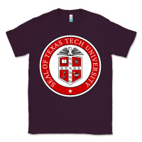 Plum Texas Tech University Classic Tee - linhVisuals