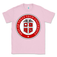 Bubblegum Pink Texas Tech University Classic Tee - linhVisuals