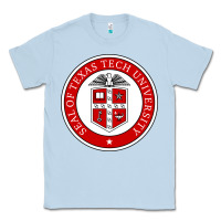 Dusty Blue Texas Tech University Classic Tee - linhVisuals