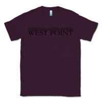 Plum United States Military Academy West Point Classic Tee - linhVisuals