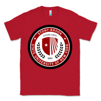 Red Stony Brook University Classic Tee - linhVisuals