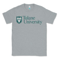 Heather Grey Tulane University Classic Tee - linhVisuals