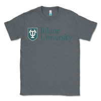 Charcoal Heather Tulane University Classic Tee - linhVisuals