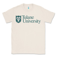 Natural Tulane University Classic Tee - linhVisuals