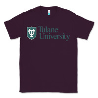 Plum Tulane University Classic Tee - linhVisuals