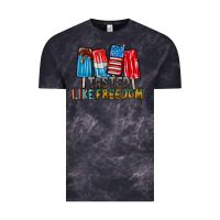 Cloud Black tasted like freedom Vintage Tee - RacoonDesign