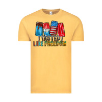 Vintage Mustard tasted like freedom Vintage Tee - RacoonDesign