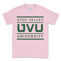 Bubblegum Pink Utah Valley University Classic Tee - linhVisuals