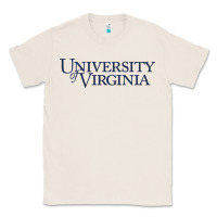 Natural University of Virginia Classic Tee - linhVisuals