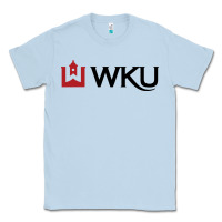 Dusty Blue Western Kentucky University Classic Tee - linhVisuals