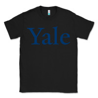 Black Yale University Classic Tee - linhVisuals