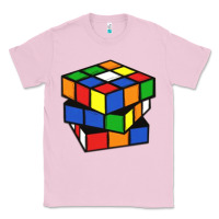 Bubblegum Pink rubik cube Classic Tee - linhVisuals