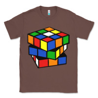 Chestnut rubik cube Classic Tee - linhVisuals