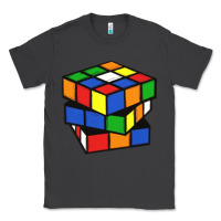 Smoke rubik cube Classic Tee - linhVisuals