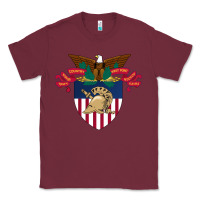 Burgundy United States Military Academy West Point Classic Tee - linhVisuals