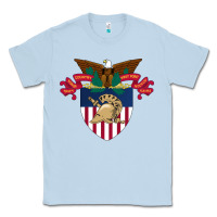 Dusty Blue United States Military Academy West Point Classic Tee - linhVisuals