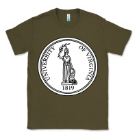 Army Green University of Virginia Classic Tee - linhVisuals