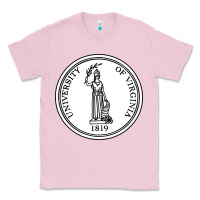 Bubblegum Pink University of Virginia Classic Tee - linhVisuals