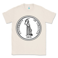 Natural University of Virginia Classic Tee - linhVisuals