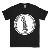 Black University of Virginia Classic Tee - linhVisuals