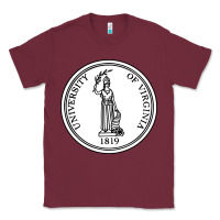 Burgundy University of Virginia Classic Tee - linhVisuals