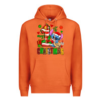 Carrot my first christmas stitch Premium Hoodie - AdoDesignShop