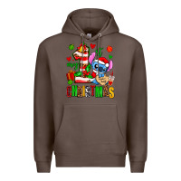 Coffee my first christmas stitch Premium Hoodie - AdoDesignShop