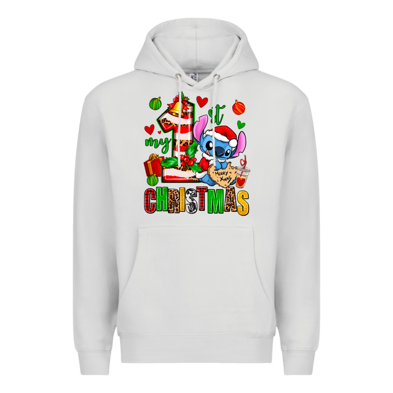 My First Christmas Stitch Premium Hoodie by AdoDesignShop | Teevron