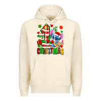 Sandshell my first christmas stitch Premium Hoodie - AdoDesignShop