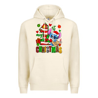 Tofu my first christmas stitch Premium Hoodie - AdoDesignShop