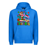 True Royal my first christmas stitch Premium Hoodie - AdoDesignShop