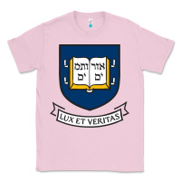 Bubblegum Pink Yale University Classic Tee - linhVisuals